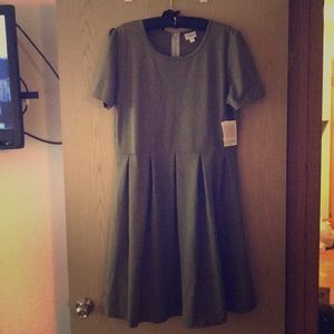 NWT Olive Green LuLaRoe Amelia Dress